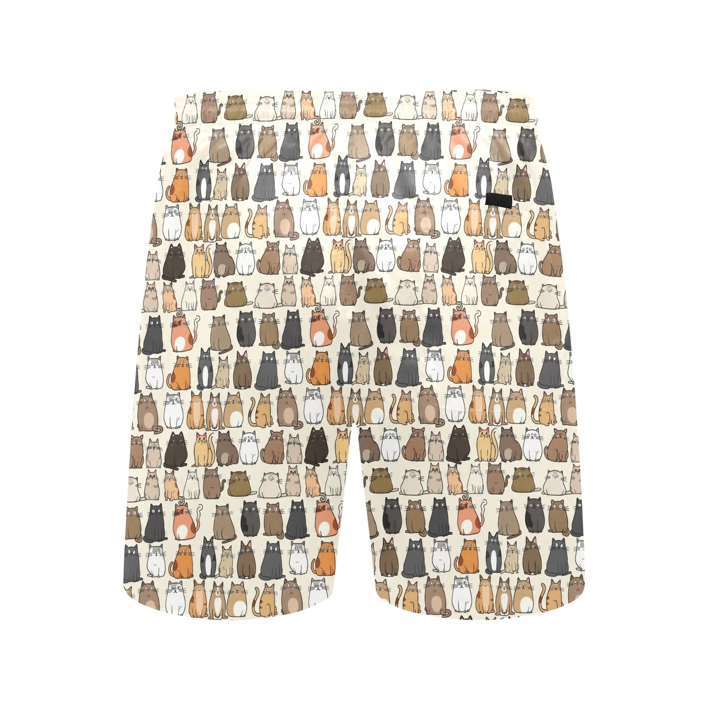 Lots Of Cats - Men's Mid-Length Beach Shorts