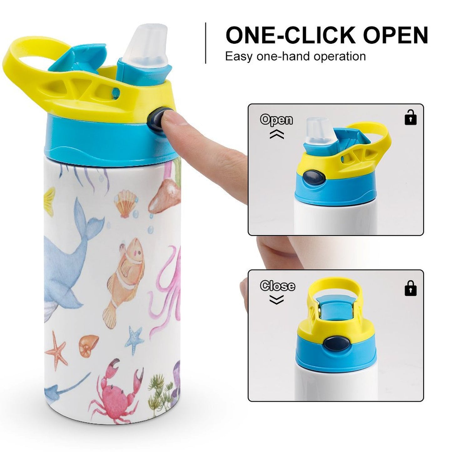 Under The Sea - Kids Drink Bottle