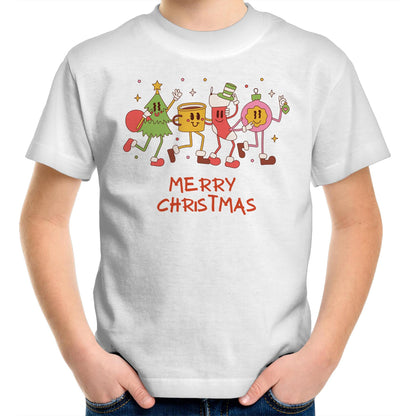 Crazy Christmas Characters - Kids Youth T-Shirt