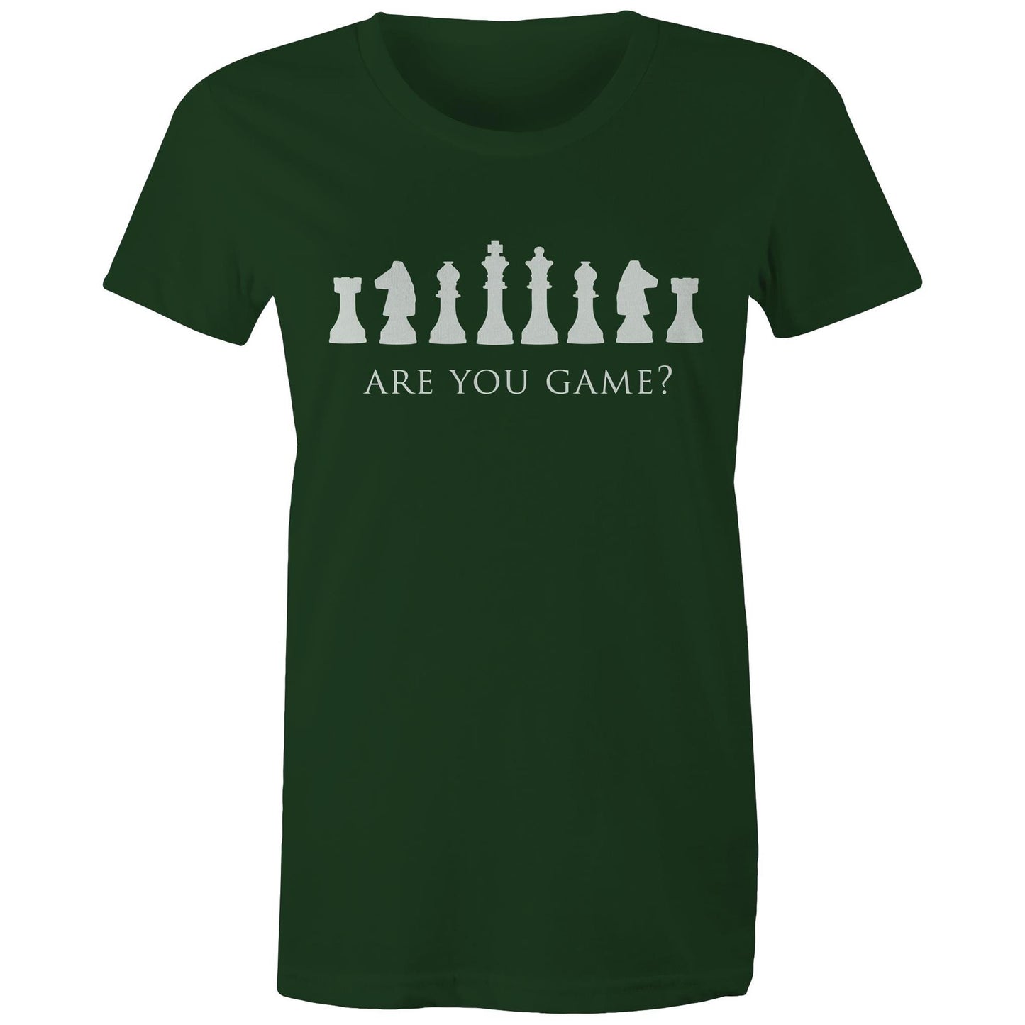 Are You Game, Chess - Womens T-shirt