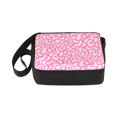 Pink Leopard - Classic Cross-body Nylon Bag