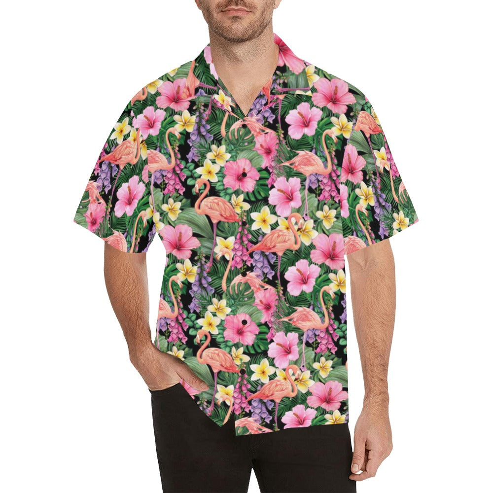 Flamingo Jungle - Hawaiian Shirt