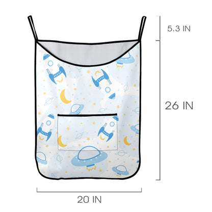 Spaceships And UFO's - Hanging Laundry Bag