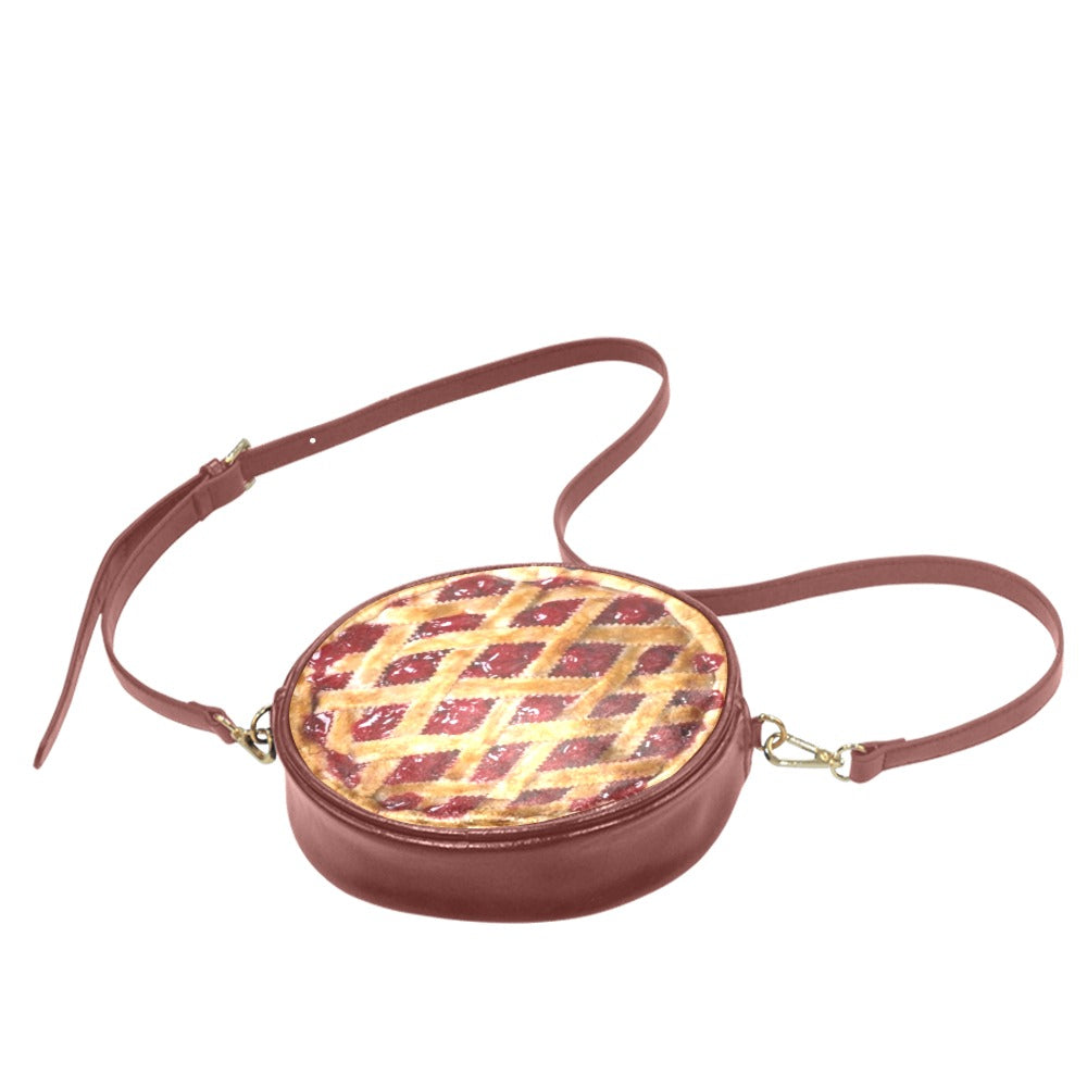 Cherry Pie - Round Sling Bag