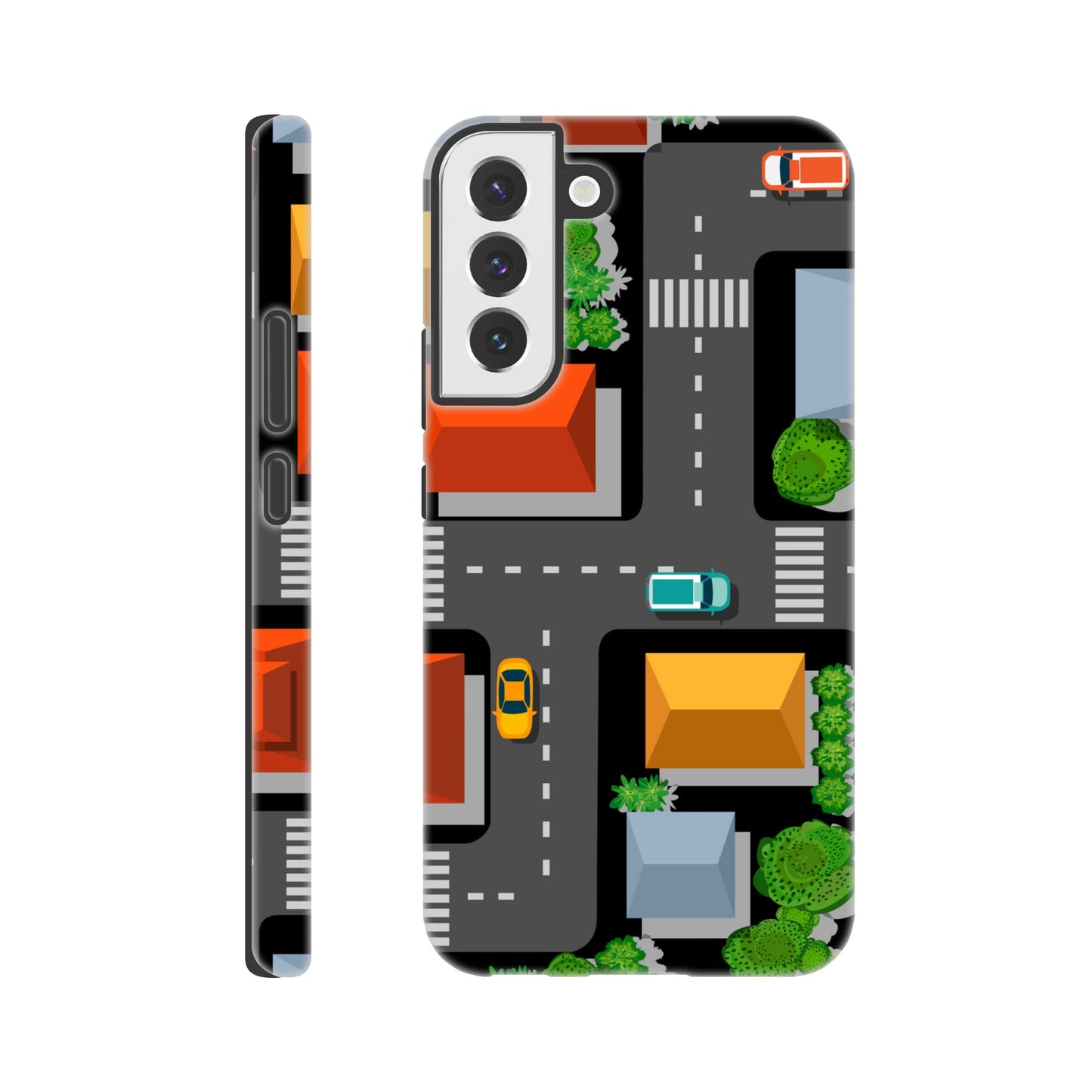 Road Map - Phone Tough Case Galaxy S22 Plus Phone Case Globally Fulfilled