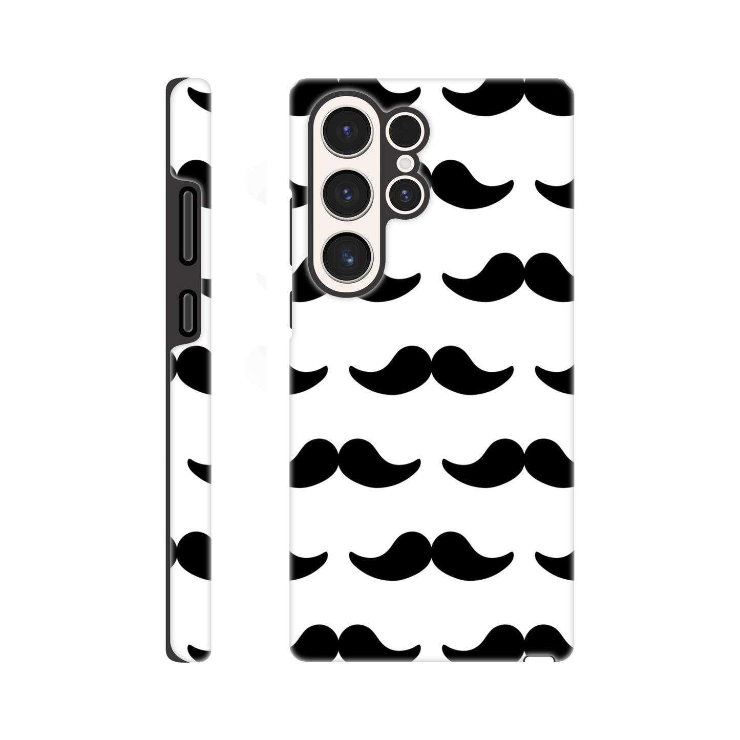 Moustache - Phone Tough Case Galaxy S23 Ultra Phone Case Funny Globally Fulfilled