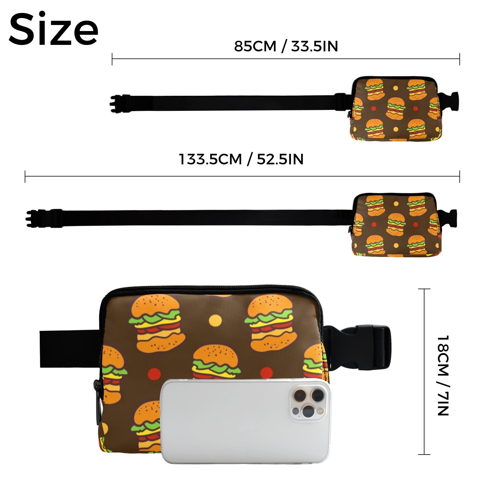 Burgers - Belt Bag Belt Bag Food