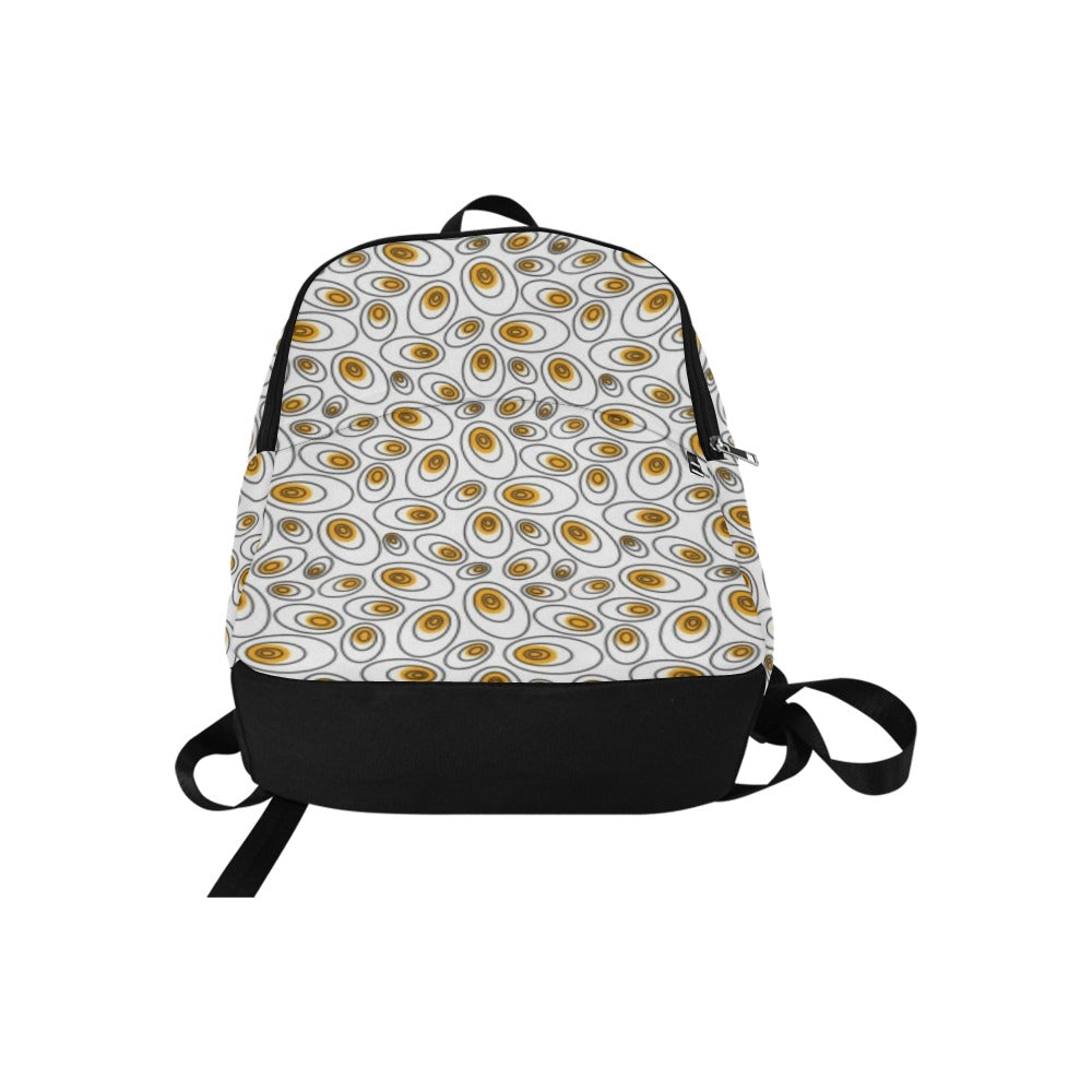 Eggs Abstract - Fabric Backpack for Adult Adult Casual Backpack Food Printed Offshore