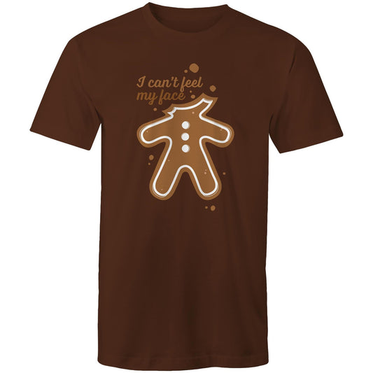 Gingerbread, I Can't Feel My Face - Mens T-Shirt