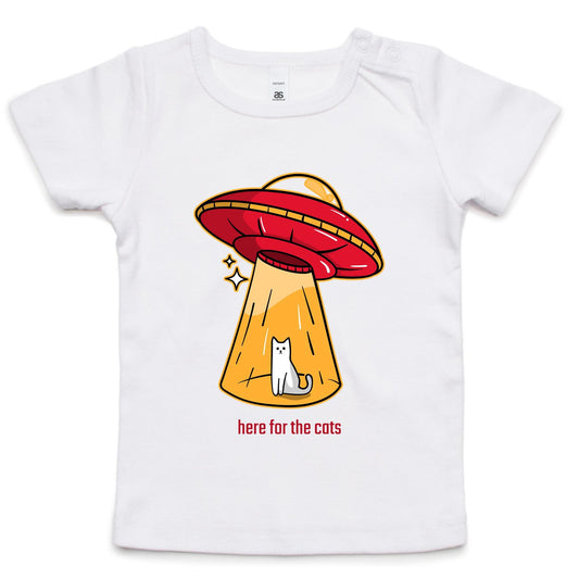 UFO, Here For The Cats - Baby T-shirt