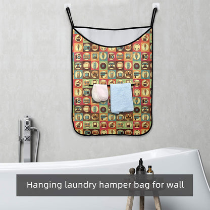 Retro Life - Hanging Laundry Bag