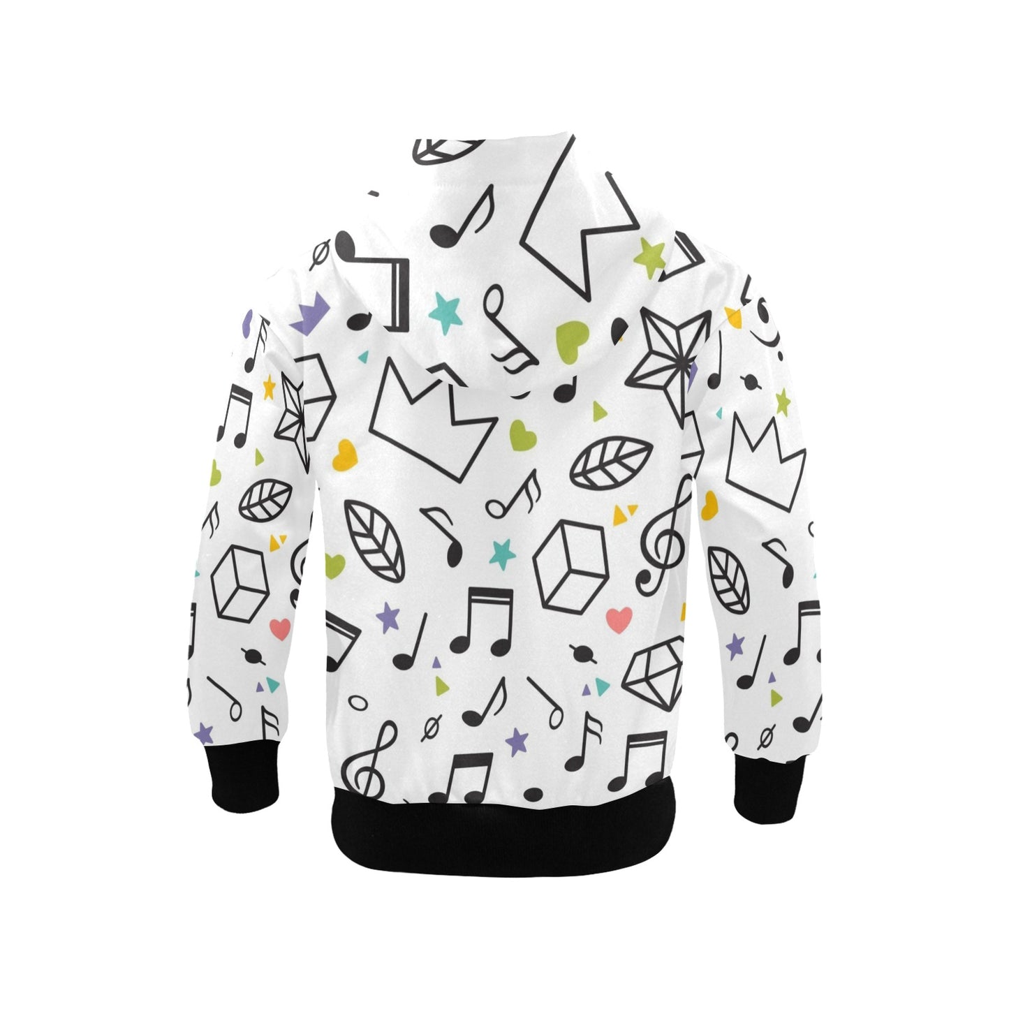 Music Time - Junior Girls Zip up Hoodie