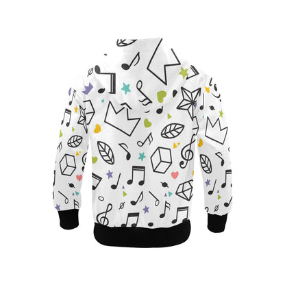 Music Time - Junior Girls Zip up Hoodie