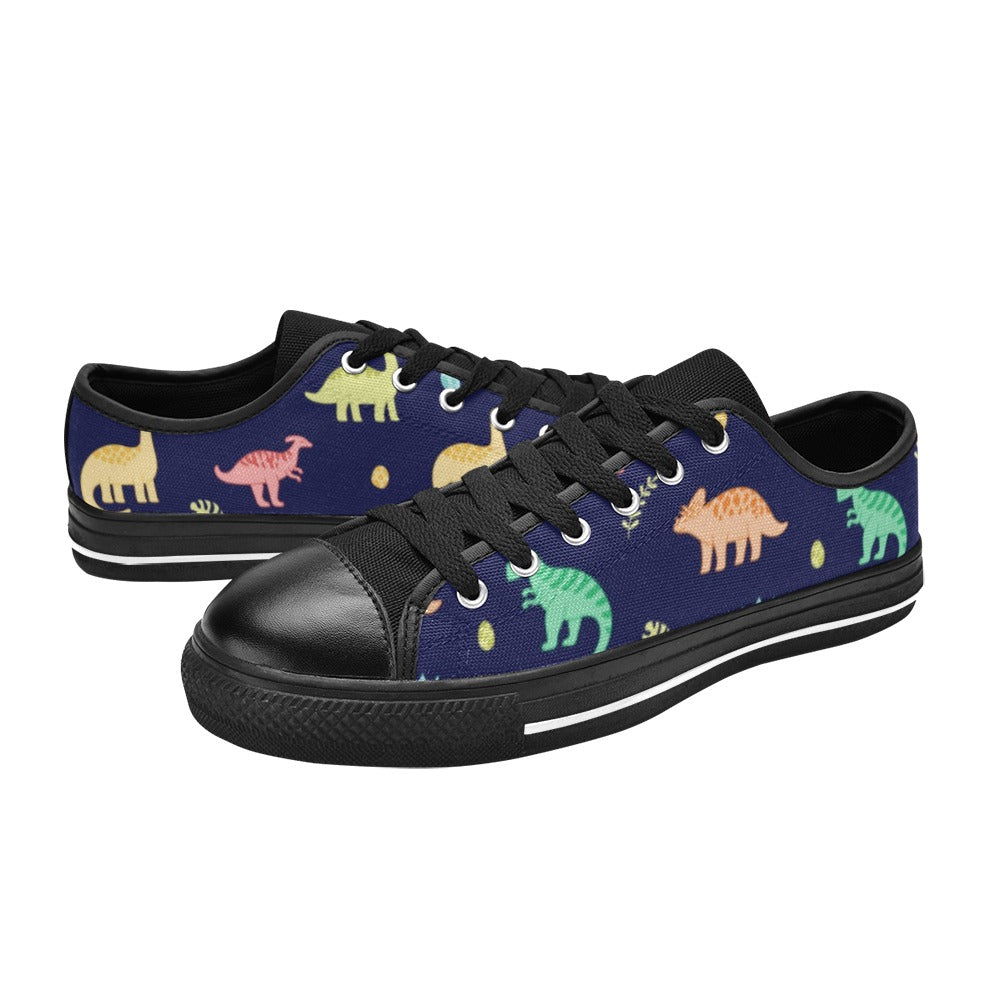 Dinosaurs - Men's Classic Canvas Shoes