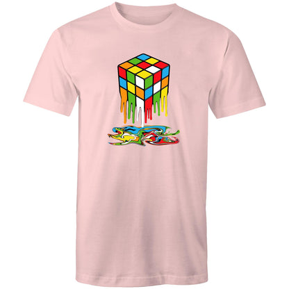 Melting Game Cube - Mens T-Shirt