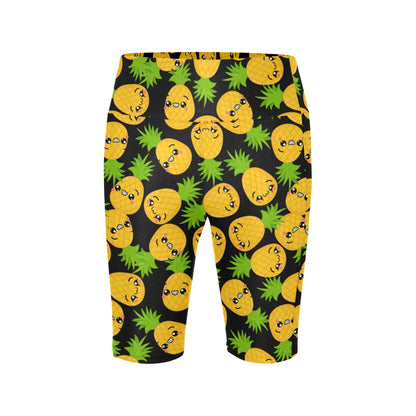Cool Pineapples - Women's Bike Shorts Womens Bike Shorts