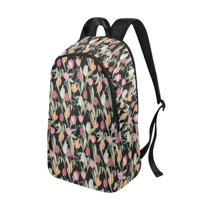 Tulips - Fabric Backpack for Adult Adult Casual Backpack Plants Printed Offshore