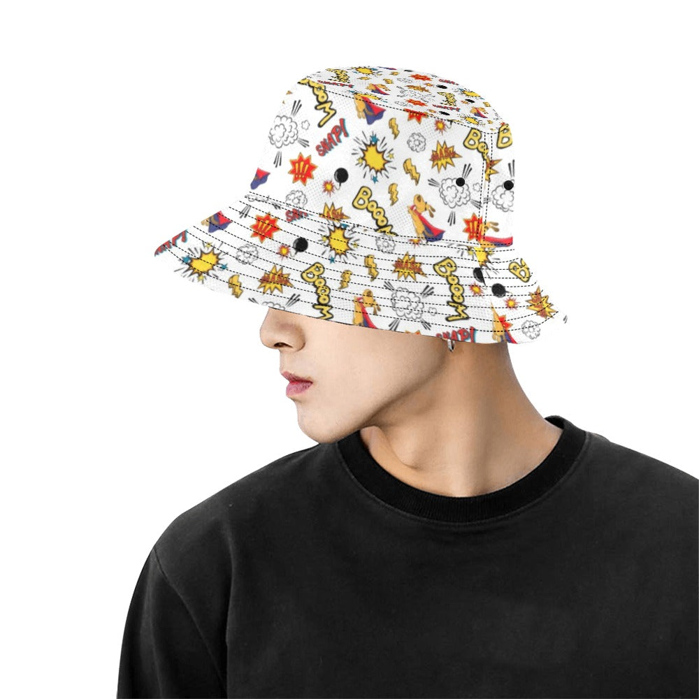 Super Dog - Mens Bucket Hat