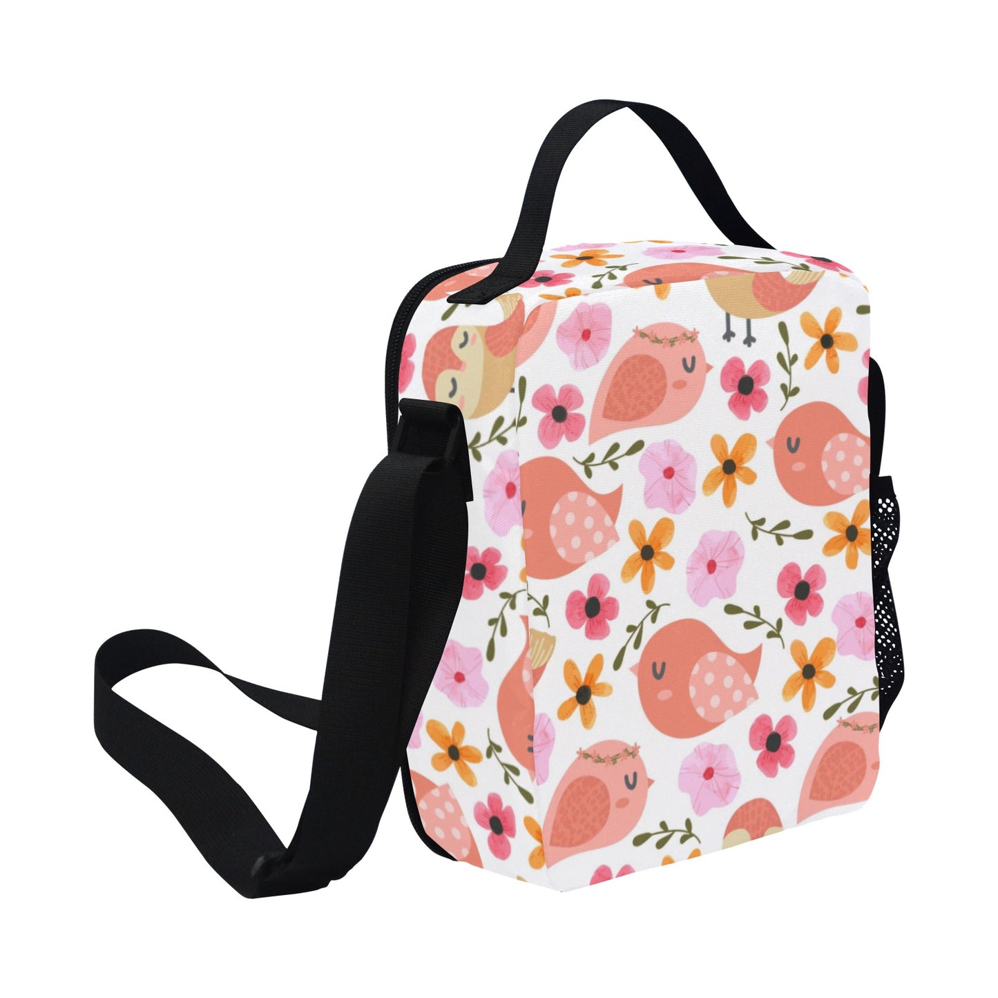 Lovely Birds - Crossbody Lunch Bag for Kids Kids Crossbody Lunch Bag