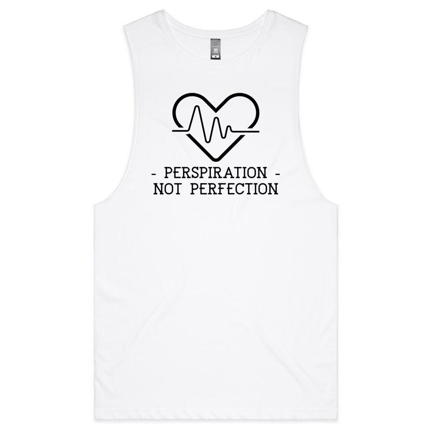 Perspiration Not Perfection - Tank Top Tee