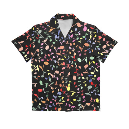 Quavers, Music Notes - Senior Boys Hawaiian Shirt