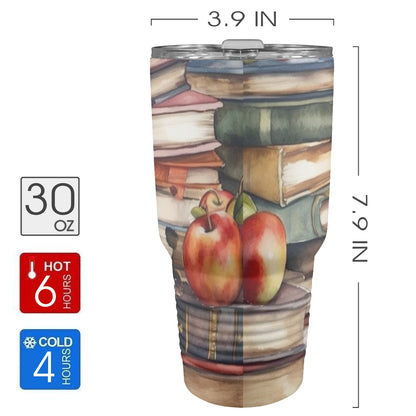 Watercolour Books - 30oz Insulated Stainless Steel Mobile Tumbler