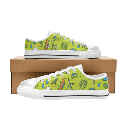 Go Green - Women's Classic Canvas Shoes