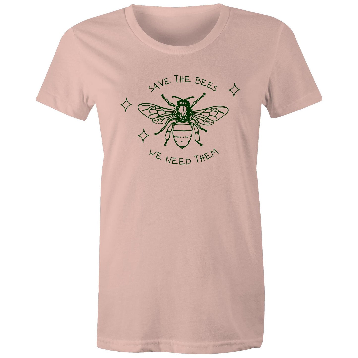 Save The Bees - Womens T-shirt