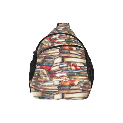 Watercolour Books - Chest Bag With Full Print