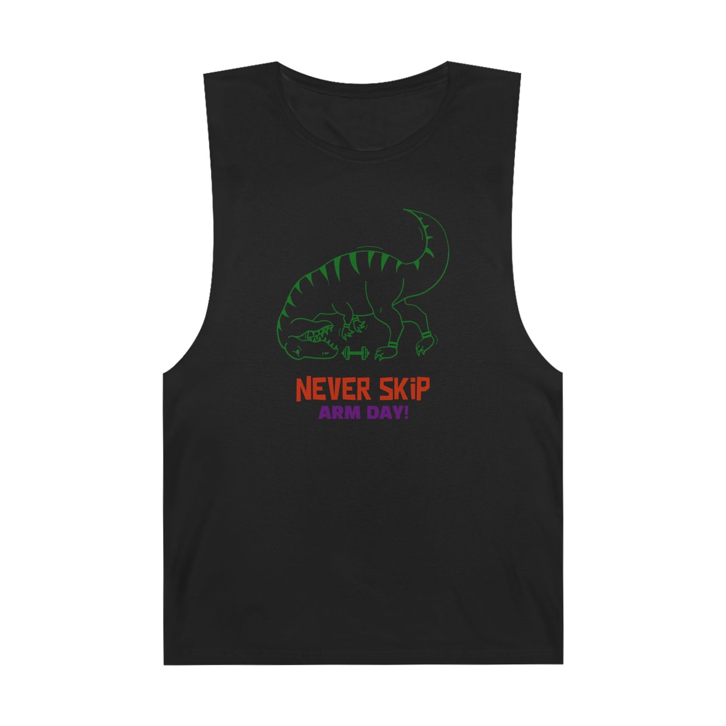 Never Skip Arm Day - Unisex Barnard Tank