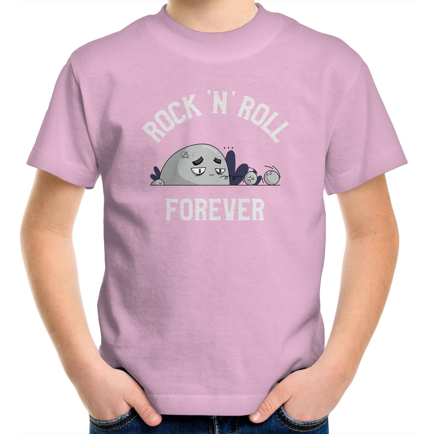 Rock And Roll Forever - Kids Youth T-Shirt