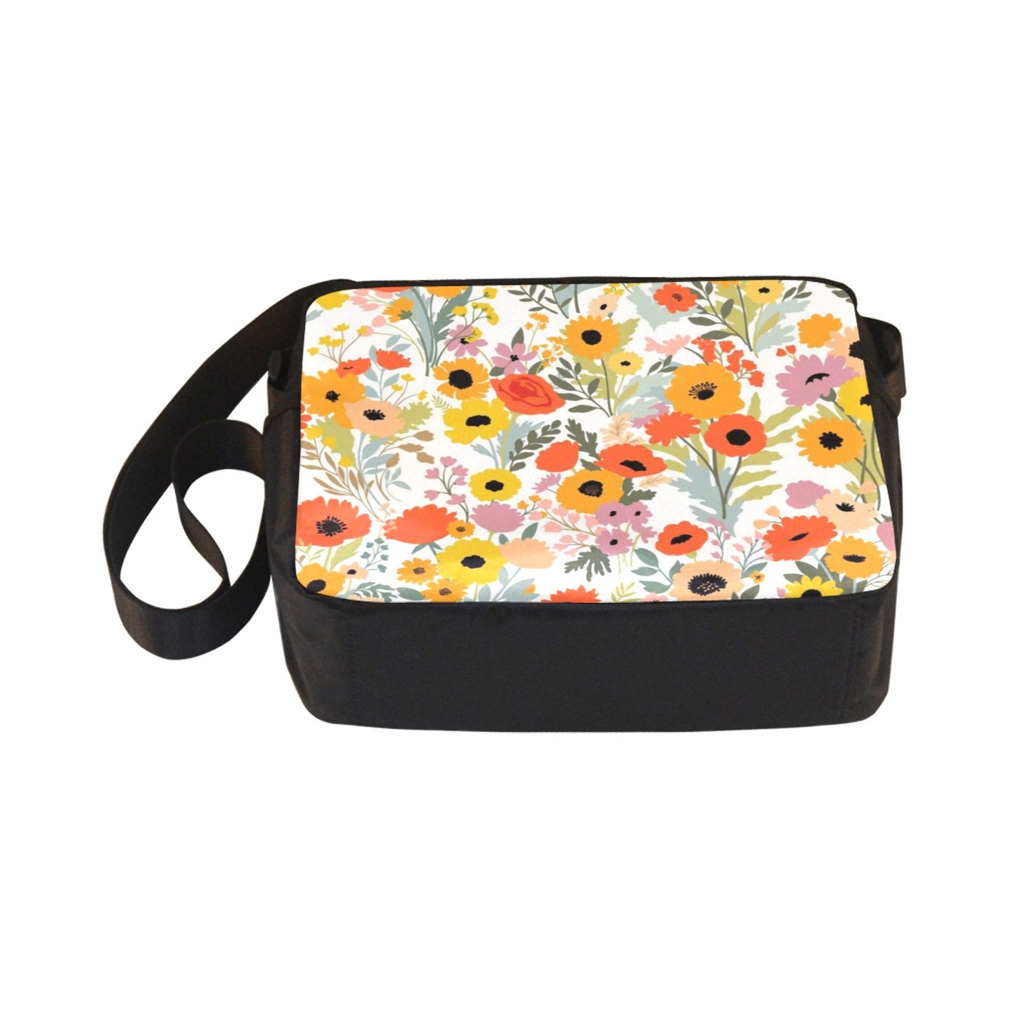 Fun Floral - Classic Cross-body Nylon Bag