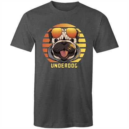 Underdog - Mens T-Shirt Asphalt Marle Mens T-shirt animal