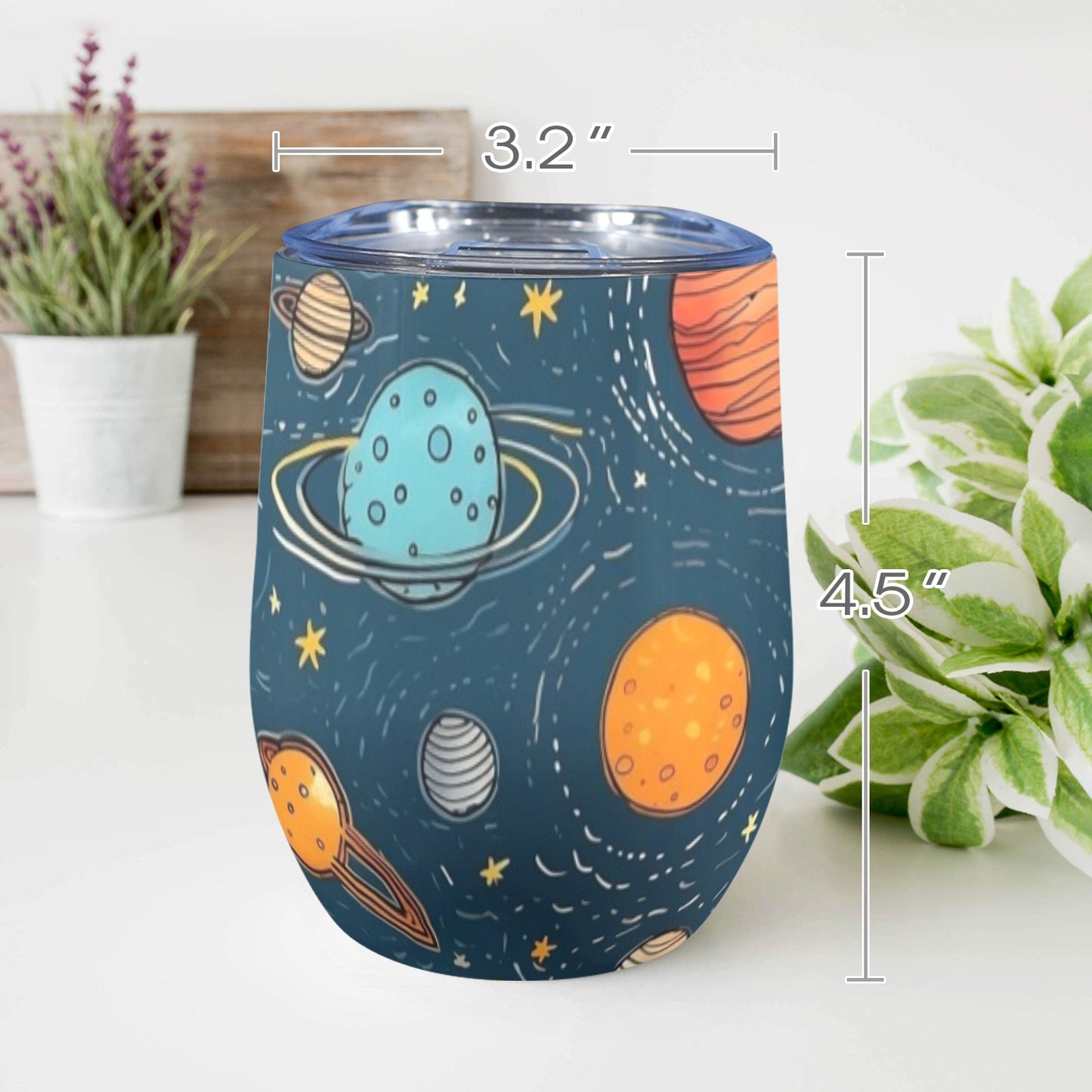 Galaxy - 12oz Wine Tumbler