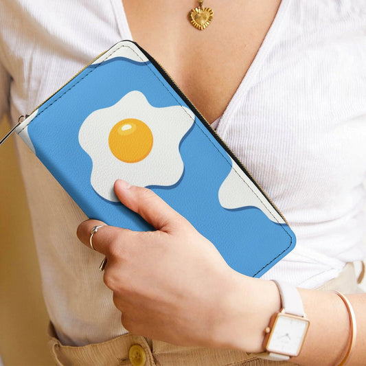 Fried Eggs - Leather Wallet / Purse