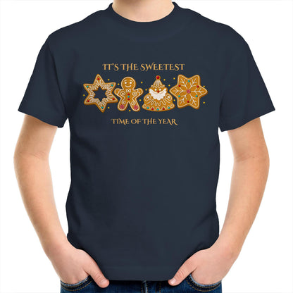 Gingerbread, It's The Sweetest Time Of The Year, Christmas - Kids Youth T-Shirt