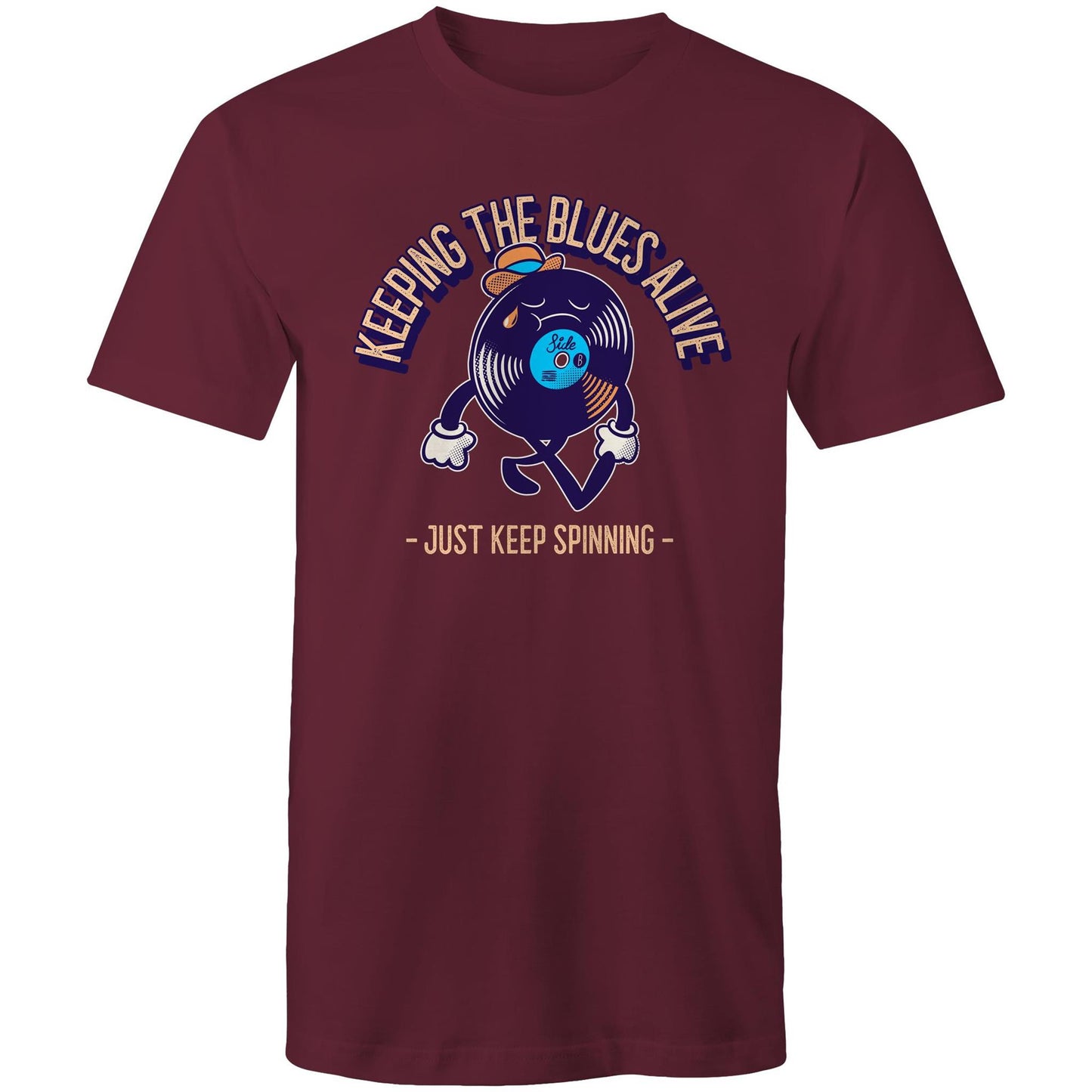 Keeping The Blues Alive - Mens T-Shirt