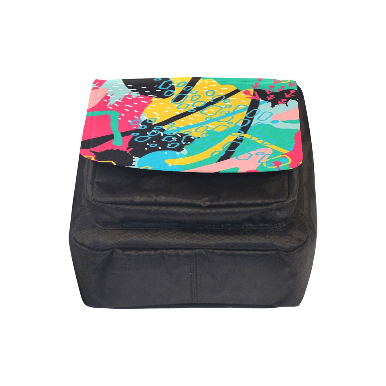 Bright And Colourful - Crossbody Nylon Bag Crossbody Bags Printed Offshore