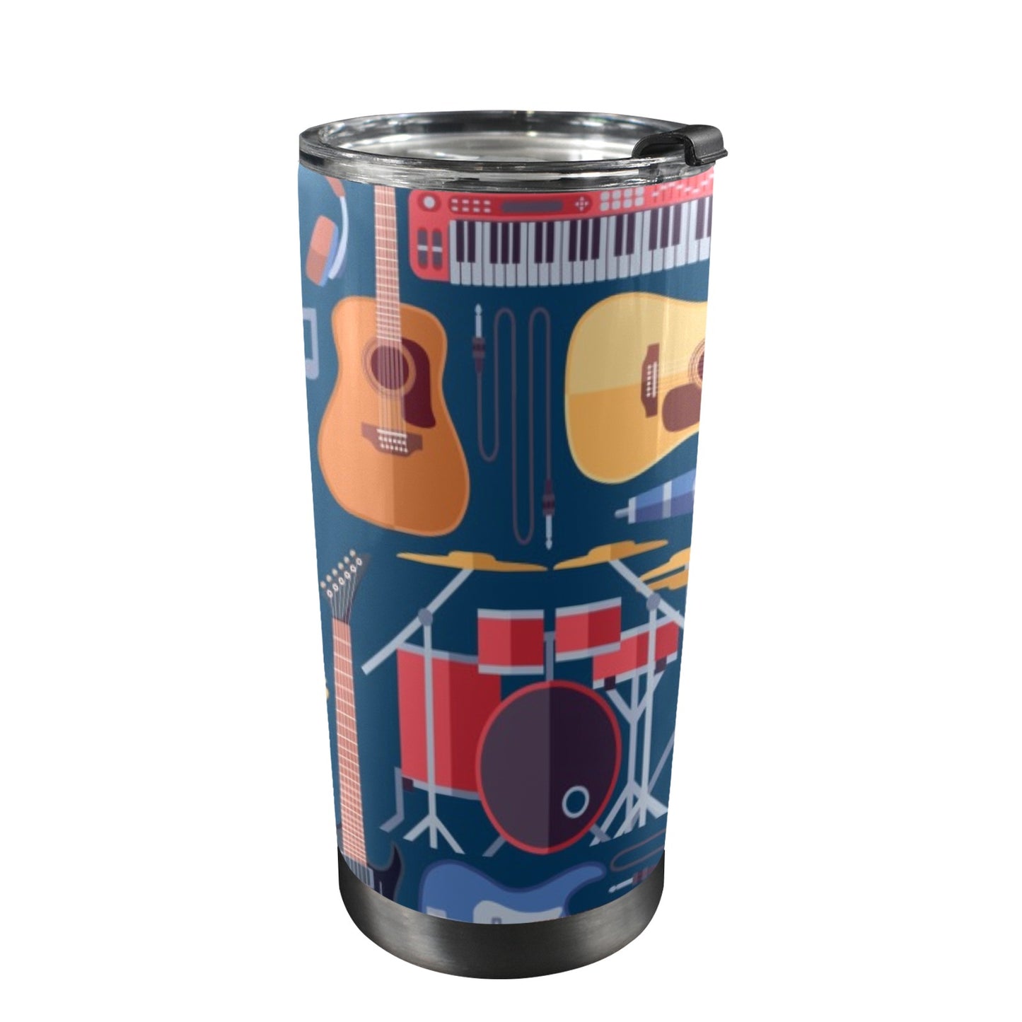 Music Instruments - 20oz Travel Mug / Tumbler