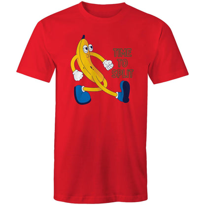 Time To Split, Banana - Mens T-Shirt