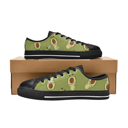 Avocado Characters - Women's Classic Canvas Shoes