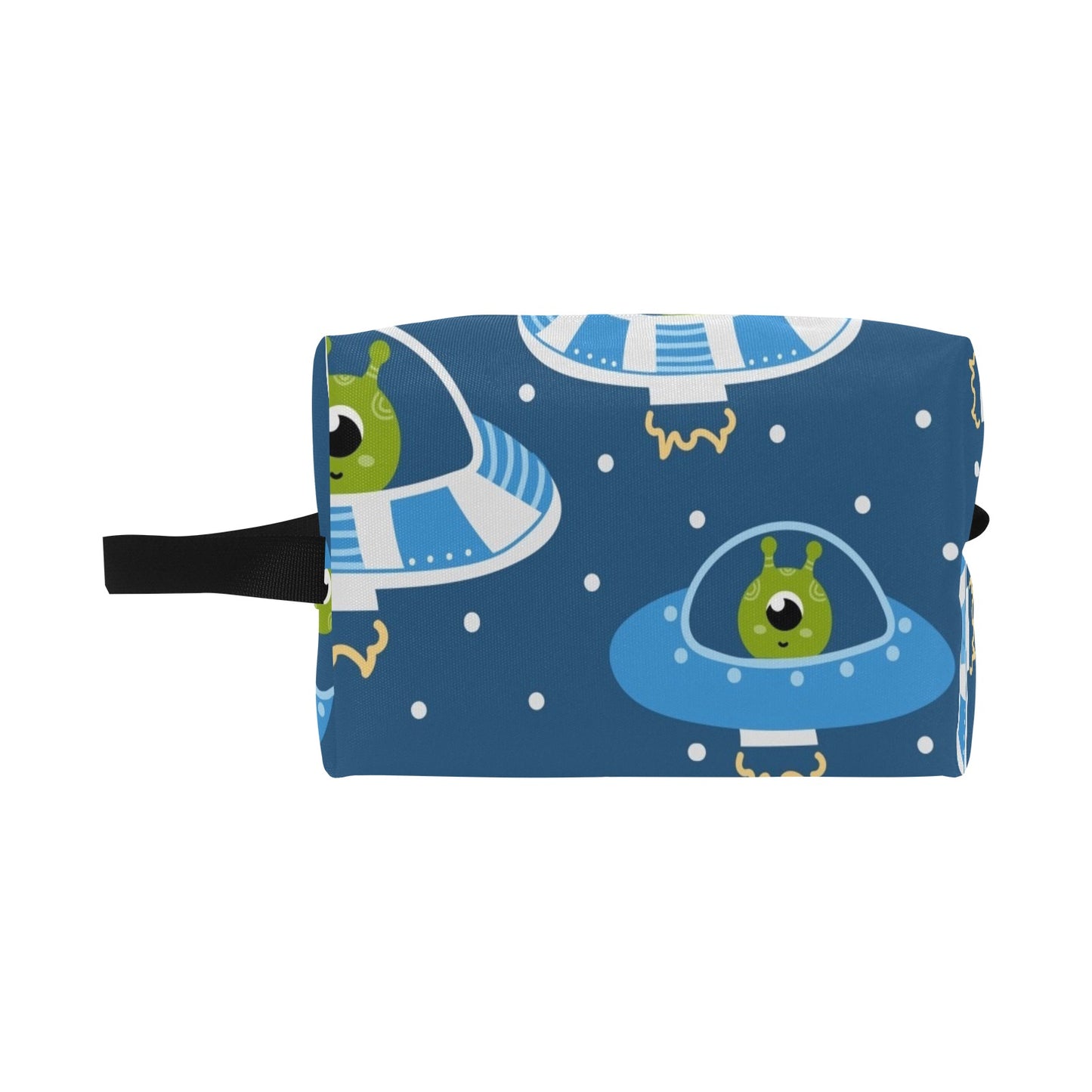 Cute Aliens in UFOs - Wash Bag