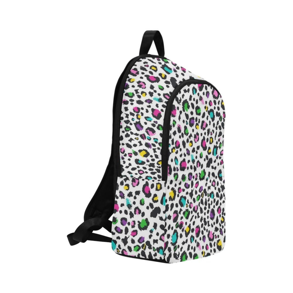 Animal Print In Colour - Fabric Backpack for Adult Adult Casual Backpack animal
