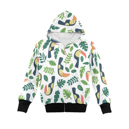 Toucans - Senior Girls Zip Up Hoodie