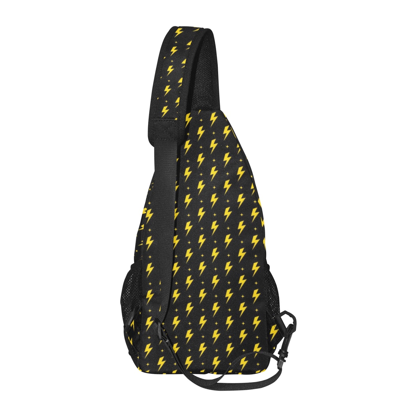 Yellow Lightning - Chest Bag With Full Print