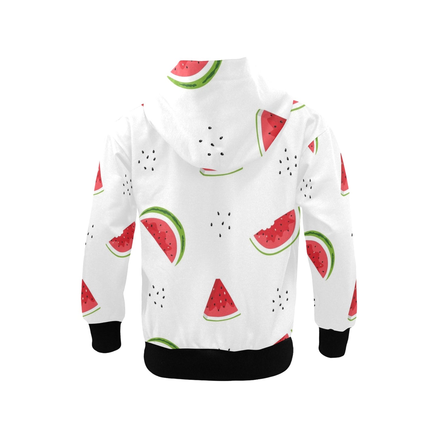 Watermelon - Senior Girls Zip Up Hoodie