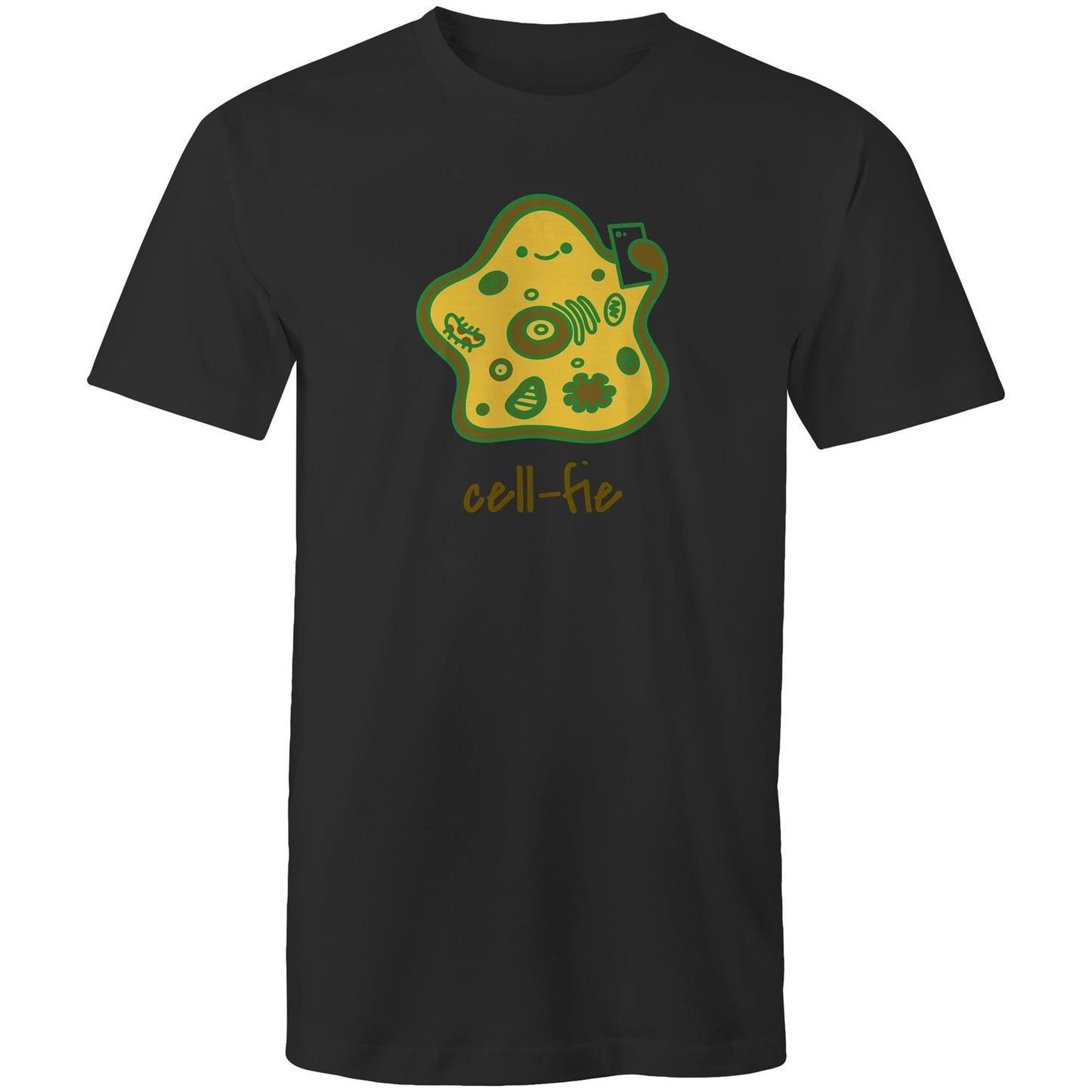 Cell-fie, Cell, Selfie - Mens T-Shirt