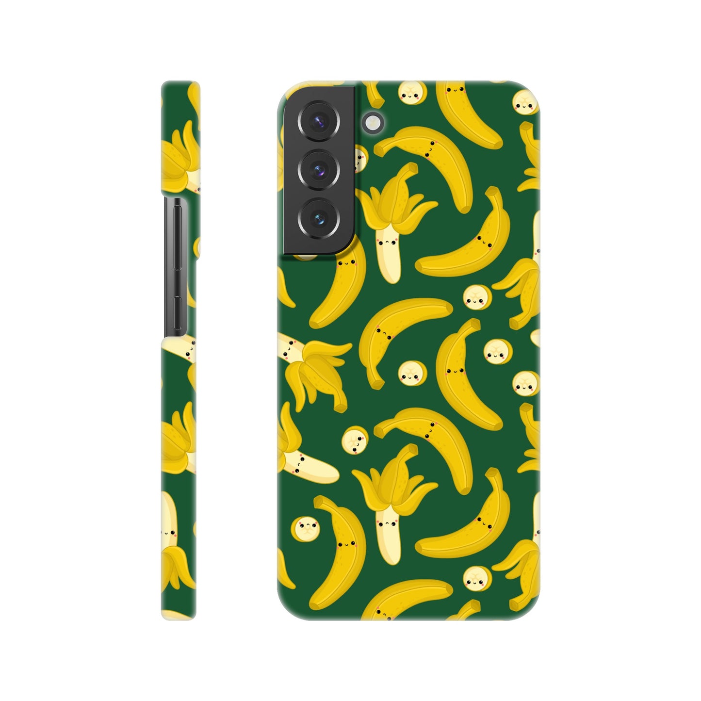 Happy Bananas - Phone Cases Slim case Samsung - Galaxy S22 Plus Print Material Globally Fulfilled