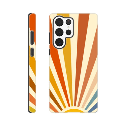 Sunshine - Phone Tough case Galaxy S22 Ultra Phone Case Globally Fulfilled Retro Summer