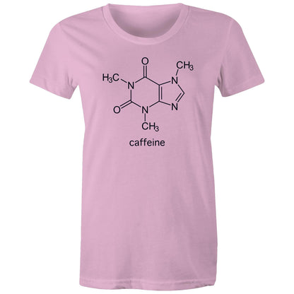 Caffeine Molecule - Womens T-shirt